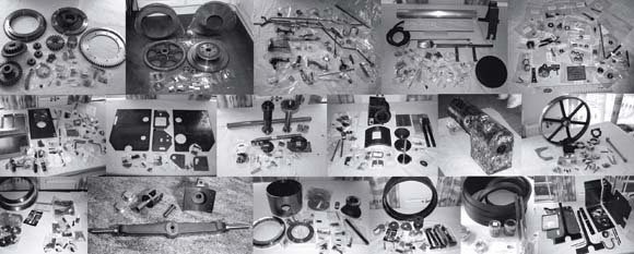 steam engine component parts