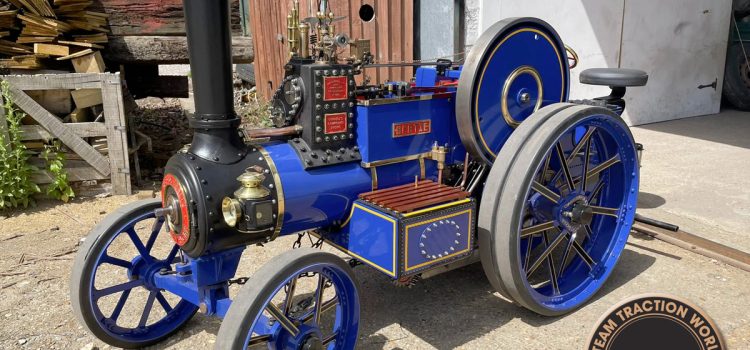 Burrell steam engine Isle of Wight