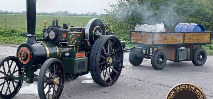 Steam traction engine to build